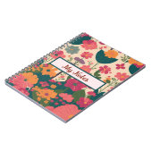 Floral Inspire School Notitieboek (Linkerzijde)
