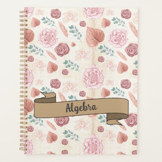 Floral Inspire School Planner (Voorkant)