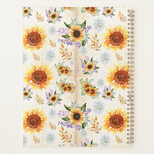 Floral Inspire School Planner (Achterkant)