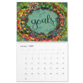 Floral Inspirerend Inspirivity ONE WORD Kalender (Jan 2027)
