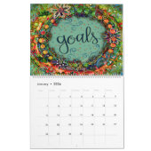  Floral Inspirerend Inspirivity ONE WORD Kalender (Jan 2024)