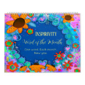  Floral Inspirerend Inspirivity ONE WORD Kalender (Hoes)
