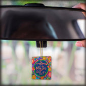 Floral Inspirerende Quote  Hart Inspirivity Keramisch Ornament