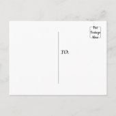 Floral International Womens Day Briefkaart (Achterkant)