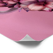 Floral Internationale Vrouwendag 2025 Poster (Hoek)