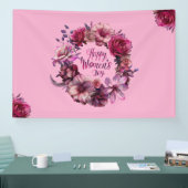 Floral Internationale Vrouwendag 2025 Spandoek (Beurs)