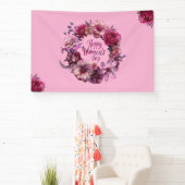 Floral Internationale Vrouwendag 2025 Spandoek (Insitu)