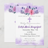 Floral Invial Kaart (Voorkant / Achterkant)