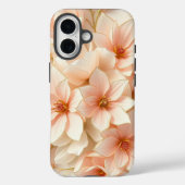 Floral iPhone 16 Case Mate (Achterkant)