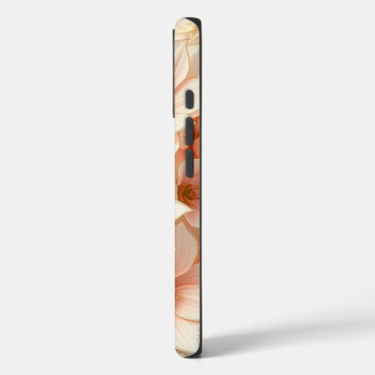 Floral iPhone 16 Case Mate (Achterkant / Links)