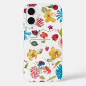 Floral iPhone 16 hoesje (Achterkant)