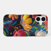 Floral iPhone 16 Hoesje (Achterkant horizontaal)
