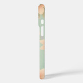 Floral iphone 16 hoesje mat (Achterkant / Links)