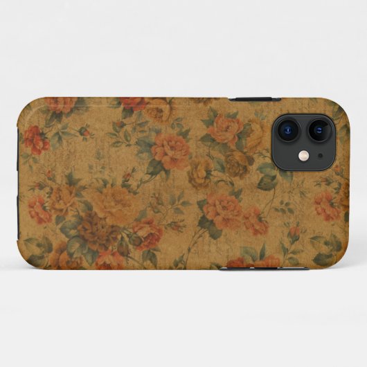  Floral iPhone 5 Hoesje (Achterkant (horizontaal))