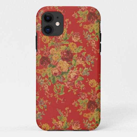  Floral iPhone 5 Hoesje (Achterkant)