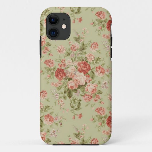  Floral iPhone 5 Hoesje-Mate Hoesje (Achterkant)