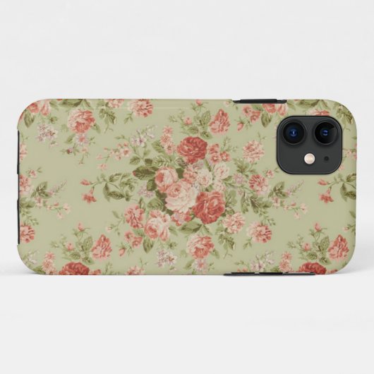  Floral iPhone 5 Hoesje-Mate Hoesje (Achterkant (horizontaal))