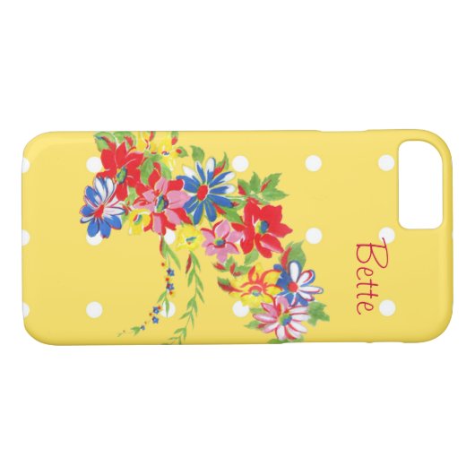  Floral iPhone 7 Hoesje (Achterkant (Horizontaal))
