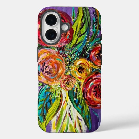 Floral iPhone Case (Achterkant)
