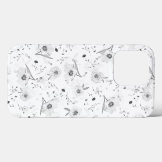 Floral iPhone Case (Achterkant (horizontaal))