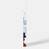 Floral iPhone Case - Elegant "Woman" Design (Achterkant / Links)