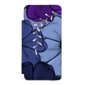 Floral iPhone case Incipio iPhone Portemonnee Hoesje (Voorkant Agenda)