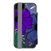 Floral iPhone case Incipio iPhone Portemonnee Hoesje (Agenda Achterkant)