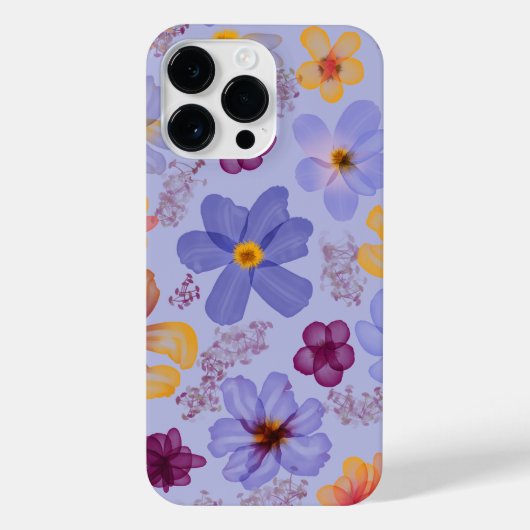 Floral iPhone Hoesje (Achterkant)