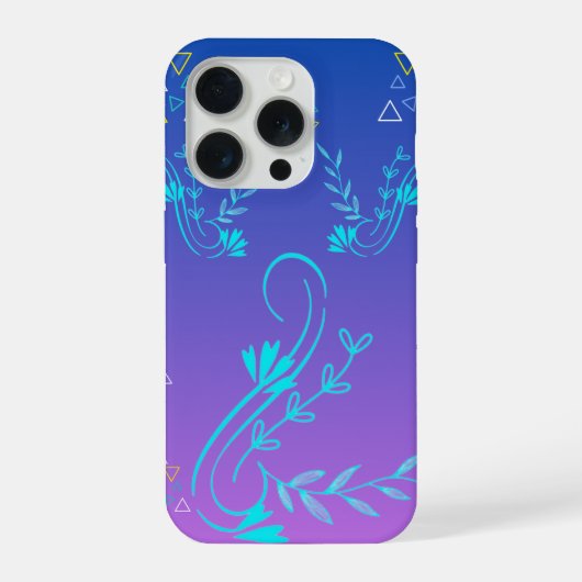 Floral  iPhone hoesje (Achterkant)