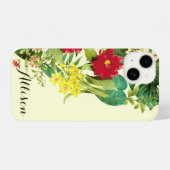  Floral iPhone Hoesje (Achterkant horizontaal)