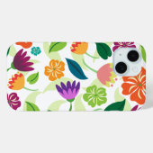 Floral iPhone/iPad case (Achterkant (horizontaal))