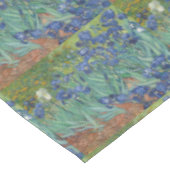 Floral Irises Garden Vincent van Gogh Geïnspireerd Tafelkleed (Gekanteld)