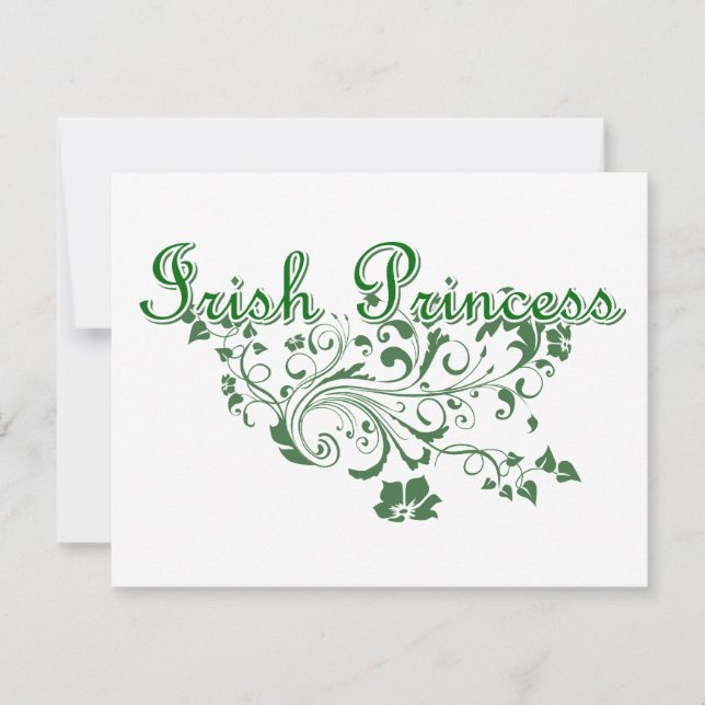 Floral Irish Princess (Voorkant)