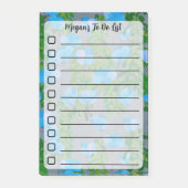 Floral is bedoeld om een lijst op te stellen post-it® notes (Voorkant)
