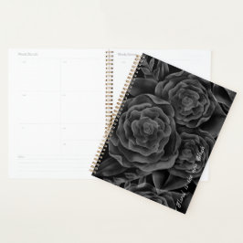 Floral is het nieuwe Black - Aquarel Roos Planner