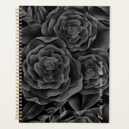 Floral is het nieuwe Black - Aquarel Roos Planner
