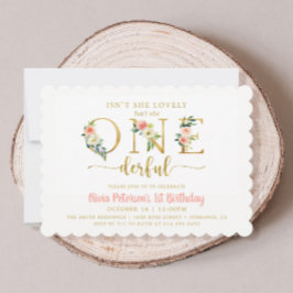 Floral is niet het meisje van 1 september kaart