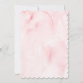 Floral is ze niet lieflijk nederig, 1e verjaardag kaart (Achterkant)