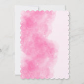 Floral is ze niet lieflijk nederig, 1e verjaardag kaart (Achterkant)