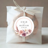 Floral Islamic Nikkah Sticker