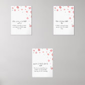 Floral Islamic Wall Art Set (Voorkant)