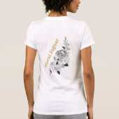 Floral Jaguar T-shirt (Achterkant)