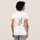 Floral Jaguar T-shirt (Achterkant volledig)