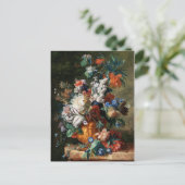  Floral Jan van Huysum Bouquet van Flowers Briefkaart (Staand voorkant)