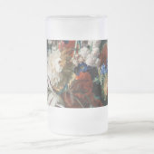 Floral Jan van Huysum Bouquet van Flowers Matglas Bierpul (Center)