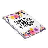 Floral "Je hebt dit" Notitieboek (Rechterzijde)