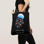 Floral Jellyfish Tote Bag (Dichtbij)