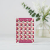 Floral Jewelry Display Cards Visitekaartje (Staand voorkant)