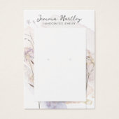  Floral Jewelry Display Kaart (Voorkant)