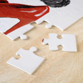 Floral Jigzaag Puzzle Legpuzzel (Zijkant)